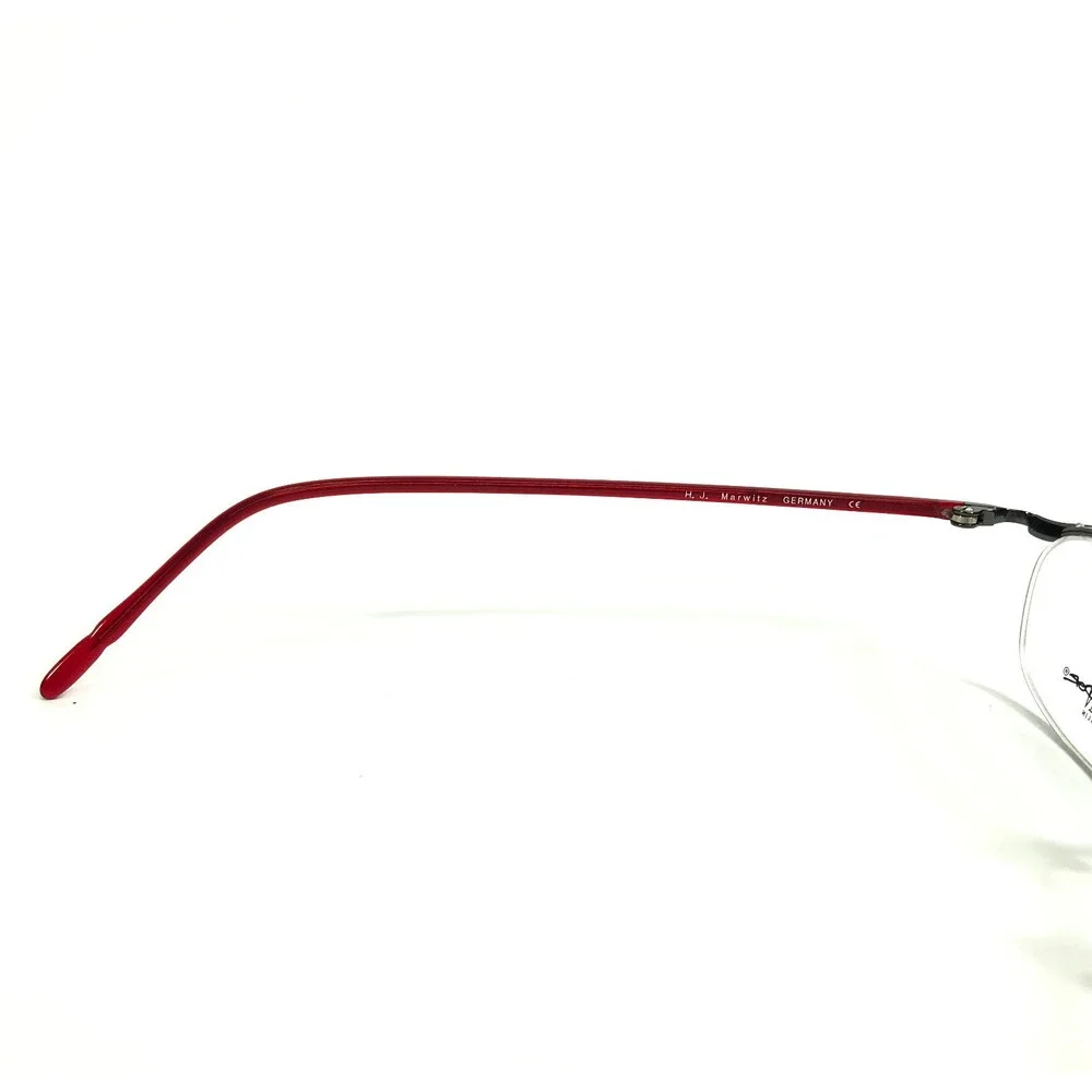 Conquistador Eyeglasses Frames TNP 3 70 Burgundy Red Silver Titanium 47-20-140